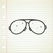 Vector: sunglasses doodle sunglasses doodle