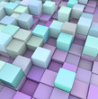abstract 3d render backdrop in different shades of purple blue abstract 3d render backdrop in different shades of purple blue
