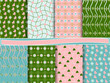 set of vector paper for scrapbooks