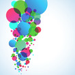 Abstract colorful background. EPS 8
