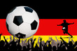 Fußballparty