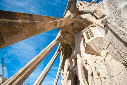 Photo: La Sagrada Familia, Barcelona, spain. La Sagrada Familia, Barcelona, spain.