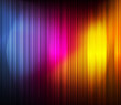 Neon abstract lines design on dark background vector