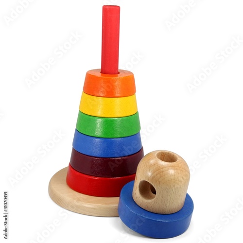 Foto: Bunte Holzringe 03 Bunte Holzringe 03