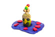 Funny man made by child