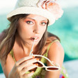 Woman in hat