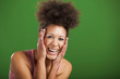A fényképek részletei African woman laughing