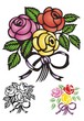 Three Rose Bouquet