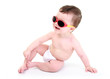 Cool baby laughing