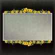 abstract background with floral ornament abstract background with floral ornament