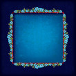abstract background with floral ornament abstract background with floral ornament