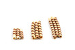 Wafer sticks isolated on white background Wafer sticks isolated on white background