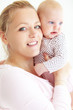 Mother with a baby