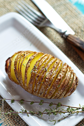 Photo: Hasselback potato Hasselback potato