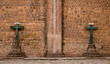 Photo en ligne au meilleur prix Two crosses at the outer wall of the Cathedral in Cusco, Peru