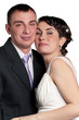 Bride and groom