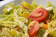 Savoy cabbage salad with orange,walnut, Parmesan