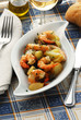 Gamberi e patate Shrimps and potatoes Gamberi e patate Shrimps and potatoes