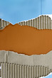 Ripped cardboard