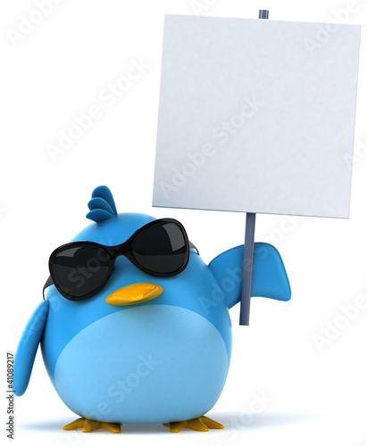 Illustration: Blue bird Blue bird
