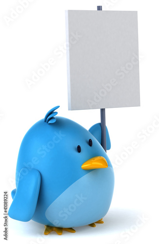 Illustration: Blue bird Blue bird