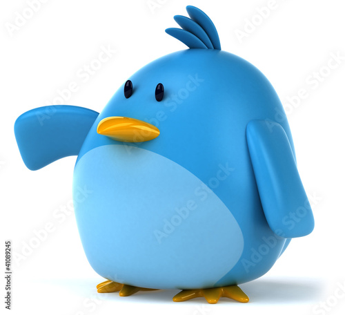 Illustration: Blue bird Blue bird