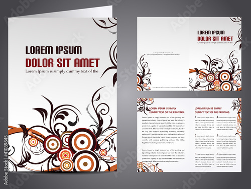 Illustration: vector business brochure vector business brochure