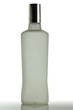 A bottle of vodka on a white background. A bottle of vodka on a white background.