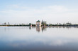 Pavillion on Menara Gardens at Marrakech, Morocco