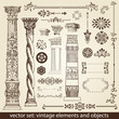 vintage elements - antique - vector