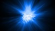 Blue electric light