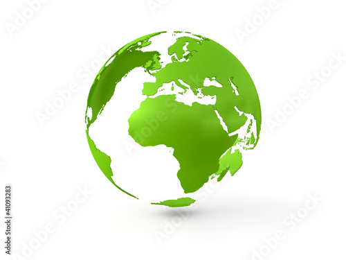 Illustration: 3D Globe 3D Globe