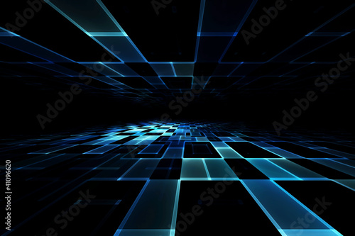 Illustration: Abstract futuristic background Abstract futuristic background