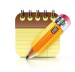 Fat yellow pencil