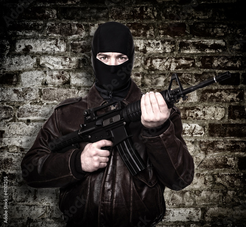 Photo: terrorist portrait terrorist portrait