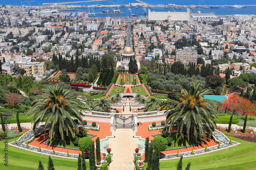 Photo: Bahai Gardens in Haifa Bahai Gardens in Haifa