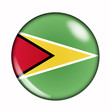 Button flag of Guyana