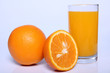 Photo: Fresh Orange juice isolated on white background Fresh Orange juice isolated on white background