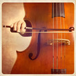 Doublebass, double bass, retro