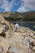 Randonnée au bord du lac d'Allos