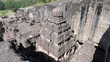 Templo de Kailasa en Ellora en Maharashtra, India