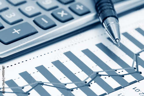Photo: Financial graphs Financial graphs