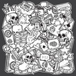 Illustration of mix background