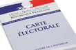 Carte d'électeur
