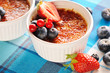 Creme brulee (cream brulee, burnt cream)