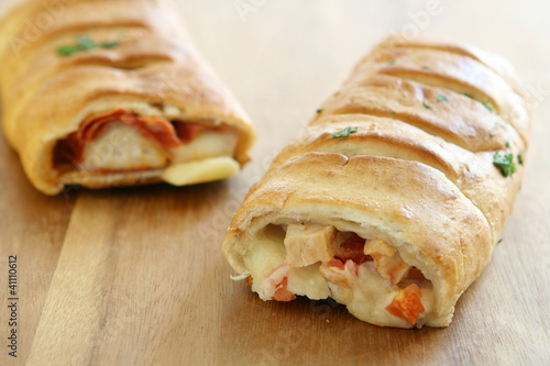 Photo: Chicken Stromboli Chicken Stromboli