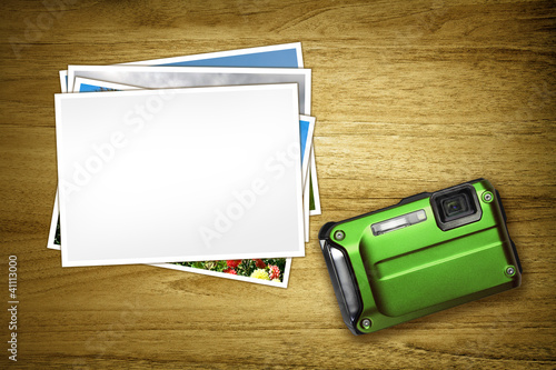 Foto: green camera blank photo green camera blank photo