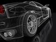Sports car model