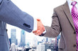 canvas print picture - Handshake.