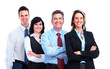 canvas print picture - Group of business people.